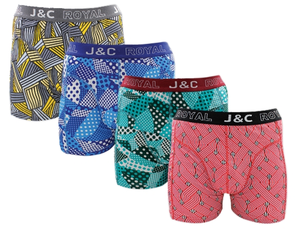 JC Underwear Heren promopakket per 4 stuks