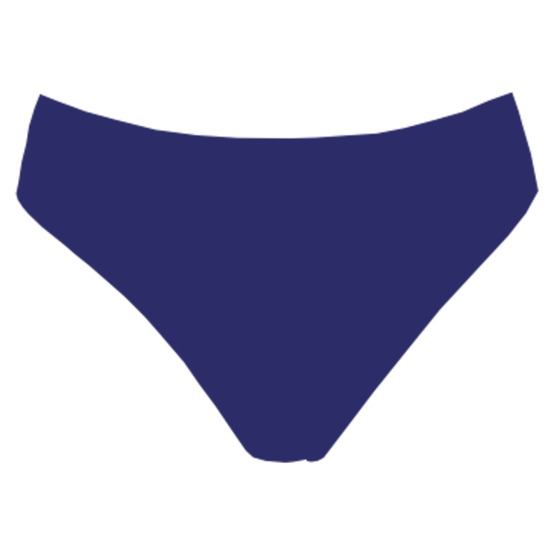J C Underwear dames string marine