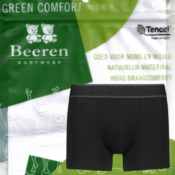 Beeren Green Comfort heren boxershort zwart