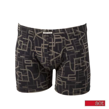 Set heren boxershort microvezel Street zwart