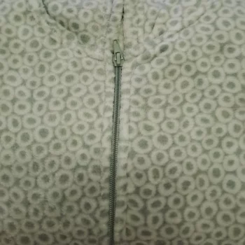 Cocodream meisjes onesie fleece Animal dots groen