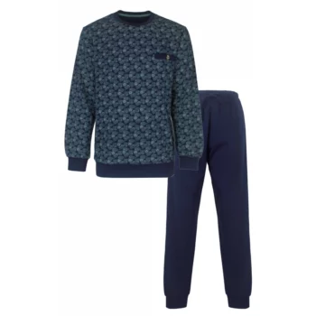 Paul Hopkins heren pyjama licht geruwd Triangle marine