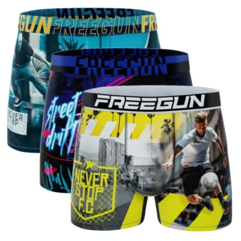 Freegun jongens boxerhorts microvezel Trio Never stop