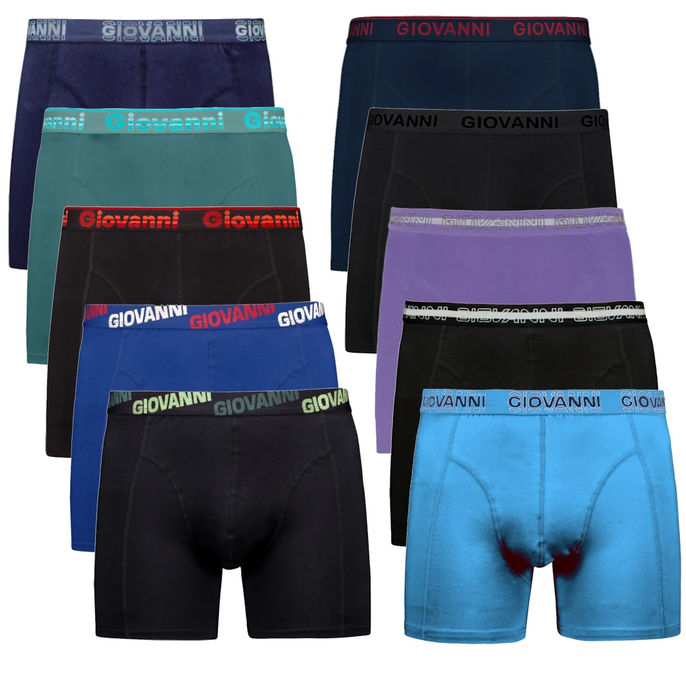 Giovanni heren boxershorts M38 10-pack