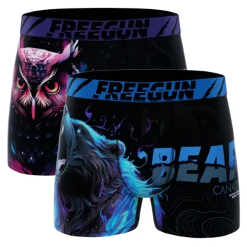 Freegun boxershorts microvezel Beer - uil