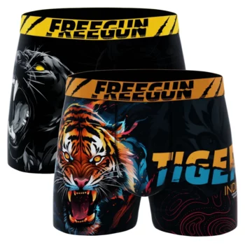 Freegun boxershorts microvezel Tijger - panter