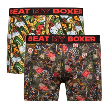 Beat my Boxer heren boxershorts 2-pack Amerika