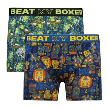 Beat my Boxer heren boxershorts 2-pack Mexico