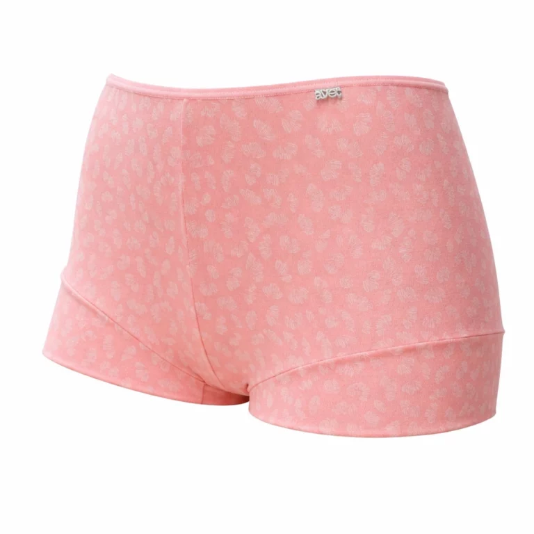Avet dames boxershort microvezel Ginko koraal