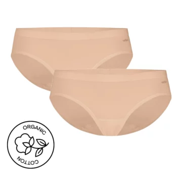 Ten Cate dames Basics Bikini 2-pack huid