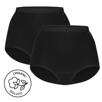 Ten Cate dames Basics High waist 2-pack zwart