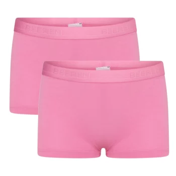 Beeren Comfort Cotton meisjes boxershorts Naomi 2-pack roze