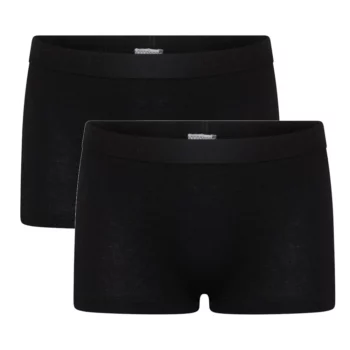 Beeren Comfort Cotton meisjes boxershorts Naomi 2-pack zwart