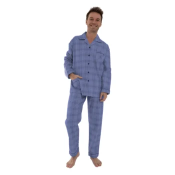 Outfitter heren pyjama flanel Check jeans