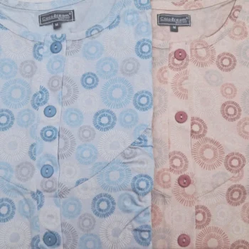 Cocodream dames nachthemden lange mouw 2-pack Mill